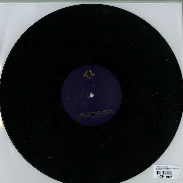 Afrikanz On Marz : Din Da Da / In Your Mouth (12")
