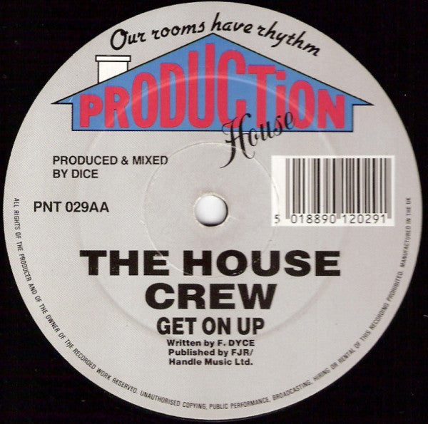 The House Crew : Keep The Fire Burning / Get On Up (12")