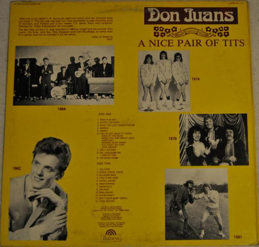 Don Juans : A Nice Pair Of Tits (LP, Album)