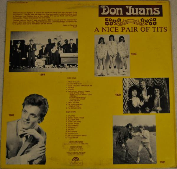 Don Juans : A Nice Pair Of Tits (LP, Album)