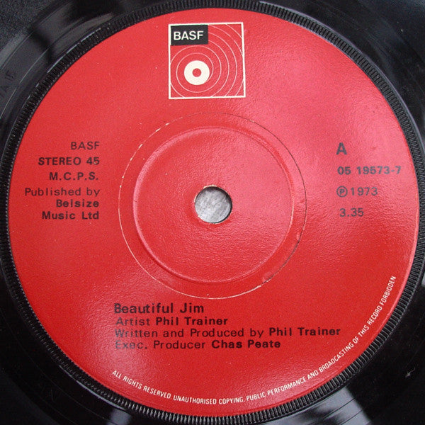Phil Trainer : Beautiful Jim (7", Single)
