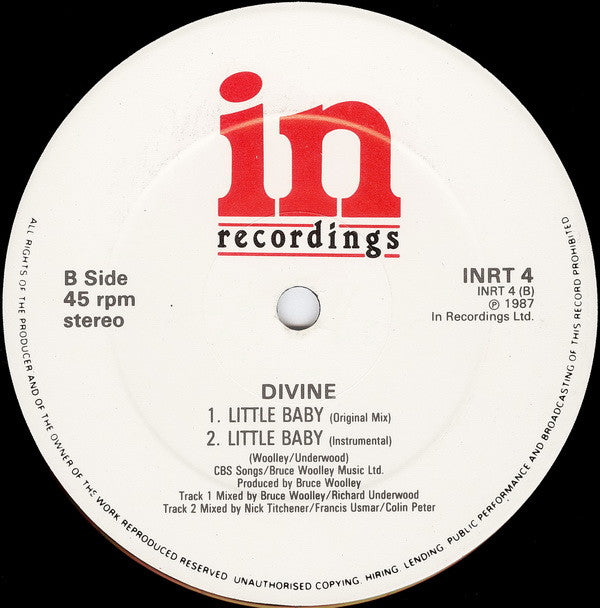 Divine : Little Baby (12")