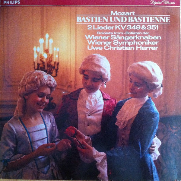 Mozart* : Bastien Und Bastienne - 2 Lieder KV 349 & 351 (LP, Album, Dig)