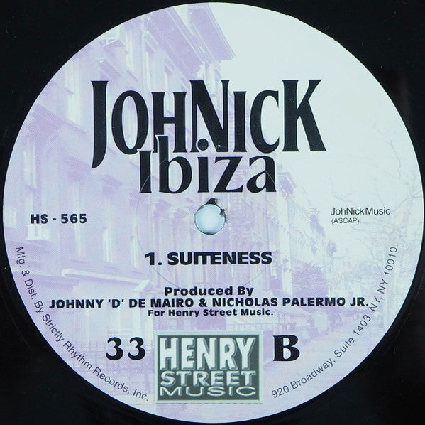 JohNick : Ibiza (12")