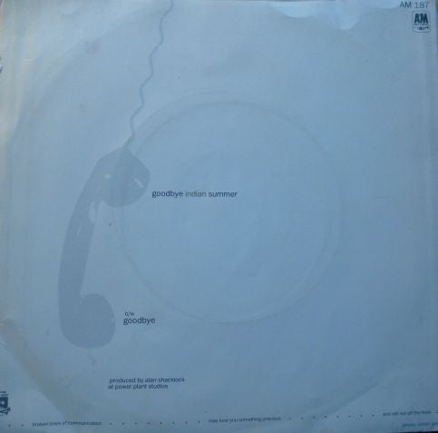 Language (4) : Goodbye Indian Summer (7")