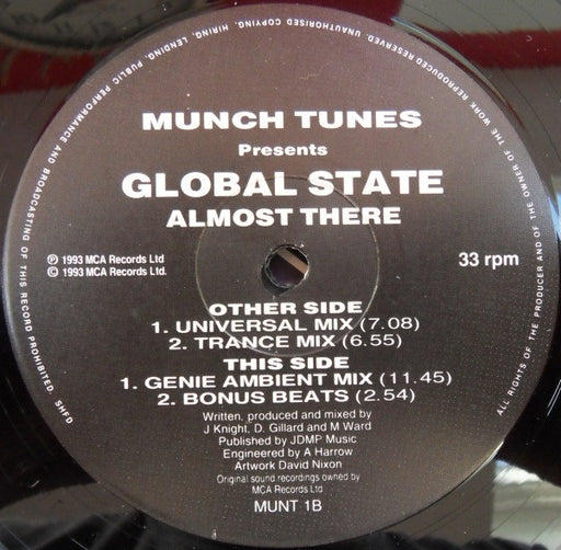 Global State : Almost There (12")