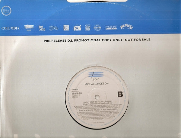 Michael Jackson : Heal The World (12", Promo)