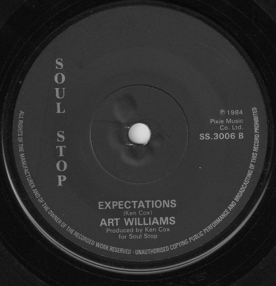 Art Williams : Interplay / Expectations (7")