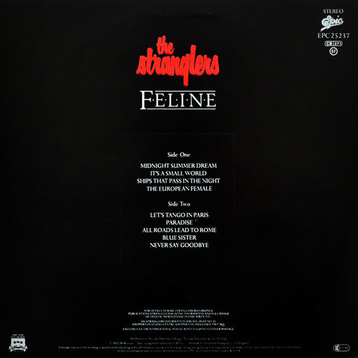 The Stranglers : Feline (LP, Album + 7", S/Sided, S/Edition)