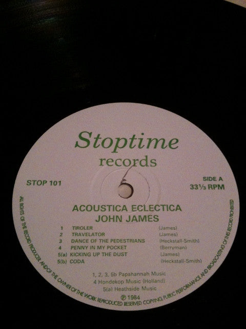 John James (2) : Acoustica Eclectica (LP, Album)