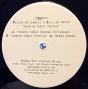 InfanTwo* : Modern Robot Chorus (12", Ltd, Promo)