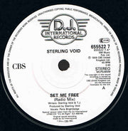 Sterling Void Featuring Paris Brightledge : Set Me Free (7")