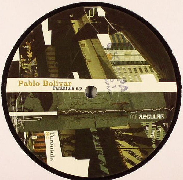 Pablo Bolivar : Tarántula E.P. (12", EP)