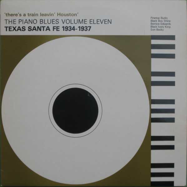 Various : 'There's A Train Leavin' Houston' - Texas Santa Fe 1934-1937 (LP, Comp, Mono)