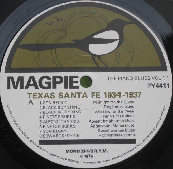 Various : 'There's A Train Leavin' Houston' - Texas Santa Fe 1934-1937 (LP, Comp, Mono)