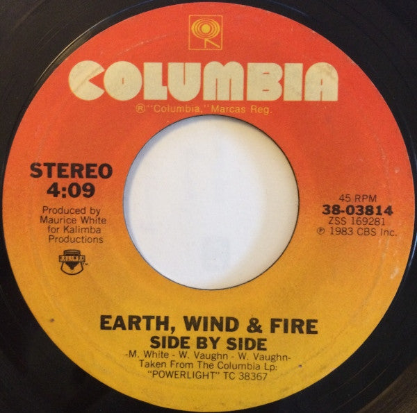 Earth, Wind & Fire : Side By Side (7")