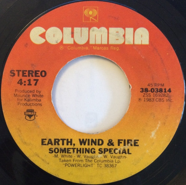 Earth, Wind & Fire : Side By Side (7")