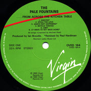 The Pale Fountains : ... From Across The Kitchen Table (LP, Album, RE)
