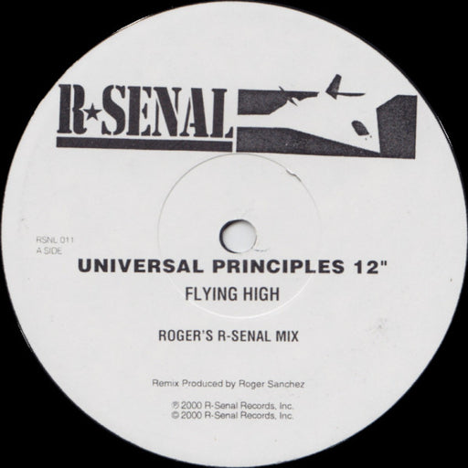 Universal Principles : Flying High (Roger Sanchez Remixes) (12", Promo)