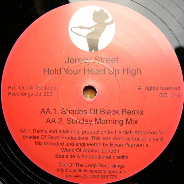 Jersey Street : Hold Your Head Up High (12")