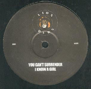 Visionary : You Can't Surrender (12")