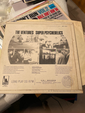 The Ventures : Super Psychedelics (LP, Mono)