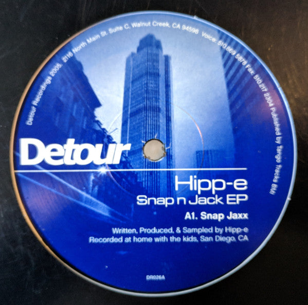 Hipp-E : Snap N Jack EP (12", EP)