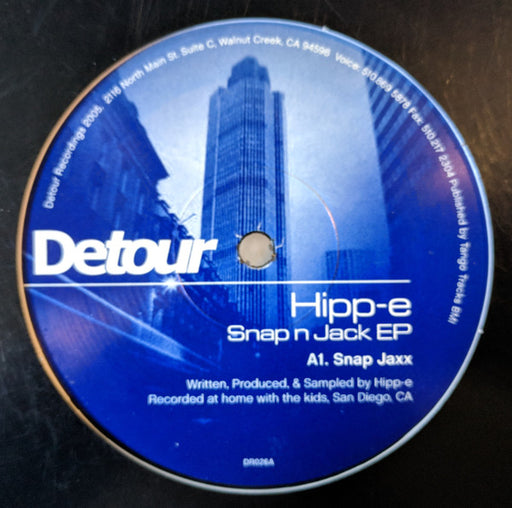 Hipp-E : Snap N Jack EP (12", EP)
