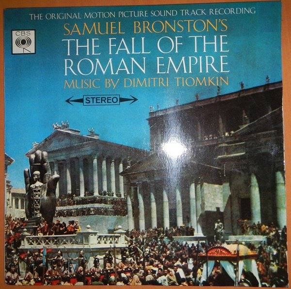 Dimitri Tiomkin : The Fall Of The Roman Empire ( Original Motion Picture Soundtrack) (LP, Album, Mono)