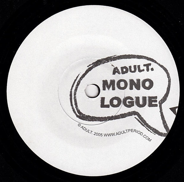 Numbers / ADULT. : This Seven Inch (7")