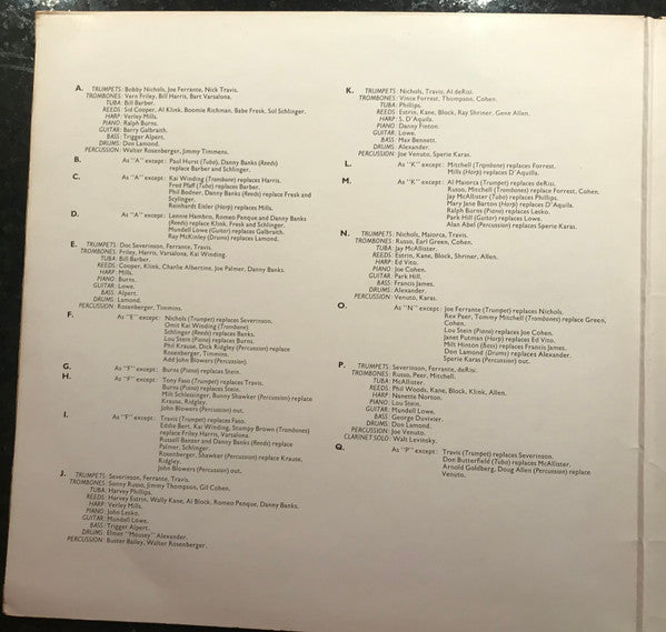 The Eddie Sauter And Bill Finegan Orchestra* : Sauter Finegan (2xLP, Comp, Mono, Gat)