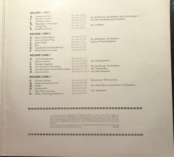 The Eddie Sauter And Bill Finegan Orchestra* : Sauter Finegan (2xLP, Comp, Mono, Gat)