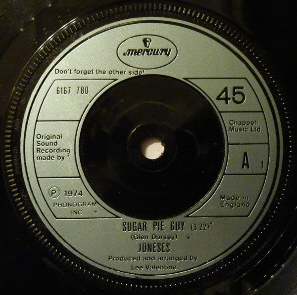 Joneses* / Gabor Szabo : Sugar Pie Guy / Keep Smiling (7", Single, RE)