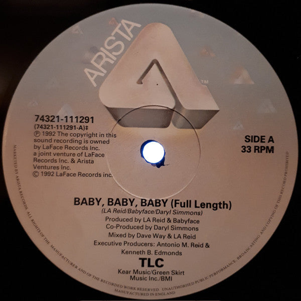 TLC : Baby-Baby-Baby (12")
