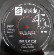 Del Shannon : Move It On Over (7", Single)