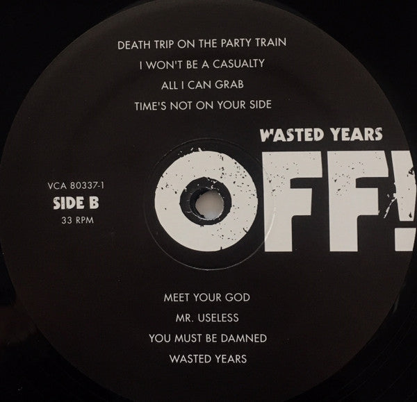 OFF! : Wasted Years (LP, Album)