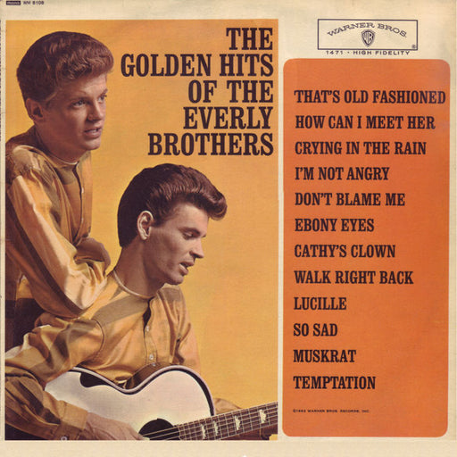 Everly Brothers : The Golden Hits Of The Everly Brothers (LP, Comp, Mono)