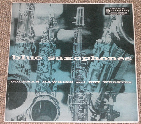 Coleman Hawkins, Ben Webster : Blue Saxophones (LP, Album)