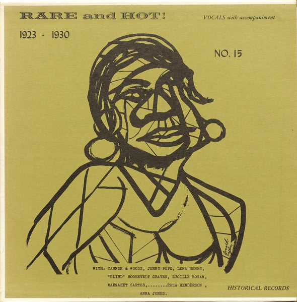 Various : Rare And Hot ! 1923-1930 Vocals With Accompaniment (LP, Comp, Mono)