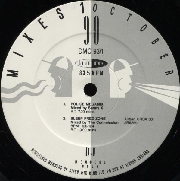 Various : October 90 - Mixes 1 (12", Comp, P/Mixed)