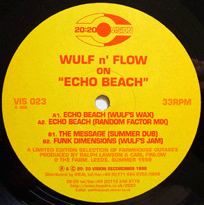 Wulf n' Flow* : Echo Beach (12")