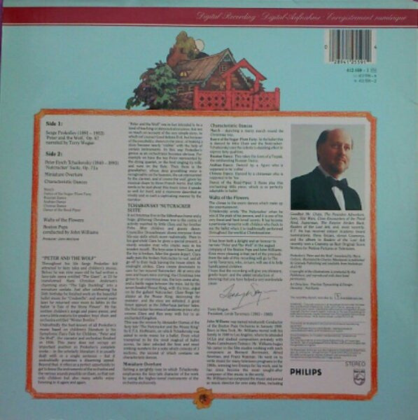 Terry Wogan Narrates Prokofiev* / Tchaikovsky*, Boston Pops*, John Williams (4) : Peter And The Wolf / 'Nutcracker' Suite (LP)