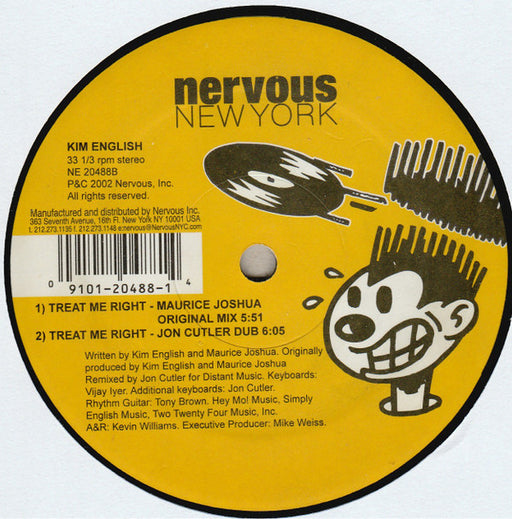 Kim English : Treat Me Right (The Remixes) (12")
