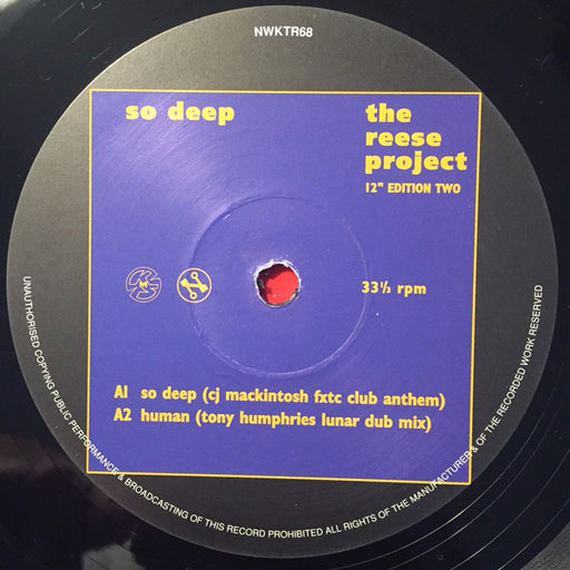 The Reese Project : So Deep (12" Edition Two) (12")