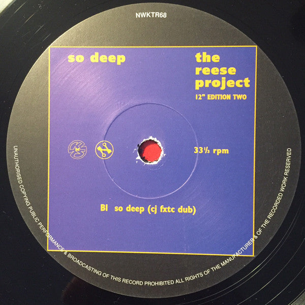 The Reese Project : So Deep (12" Edition Two) (12")