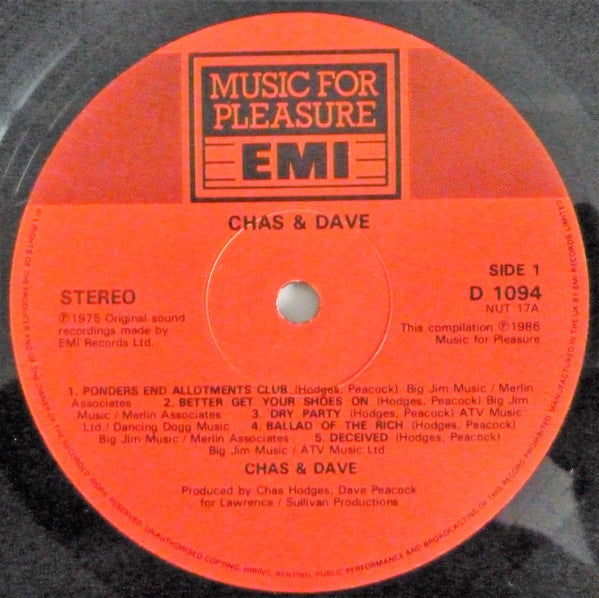 Chas & Dave* : Chas & Dave (2xLP, Comp, RE, RP)