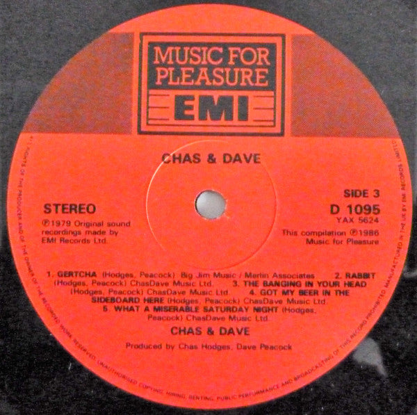 Chas & Dave* : Chas & Dave (2xLP, Comp, RE, RP)
