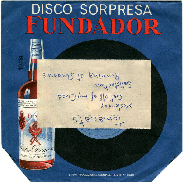 Tomcats* : Yesterday (7", EP, Promo, Tri)