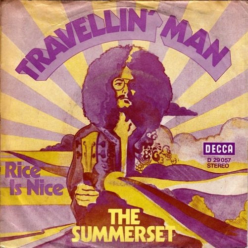 The Summer Set : Travellin' Man (7", Single)