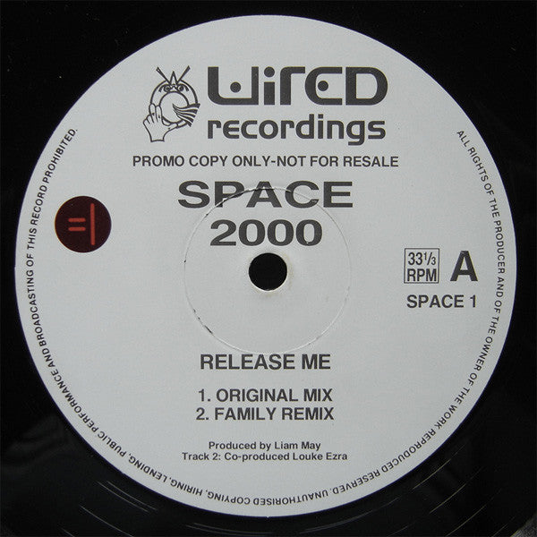 Space 2000 : Release Me (12", Promo)
